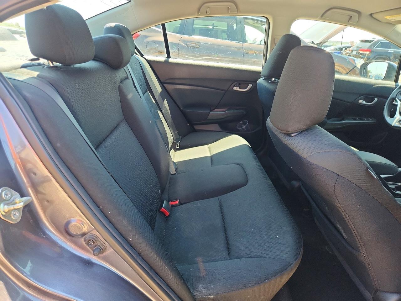 2015 Honda Civic Se Серый vin: 19XFB2F75FE047142