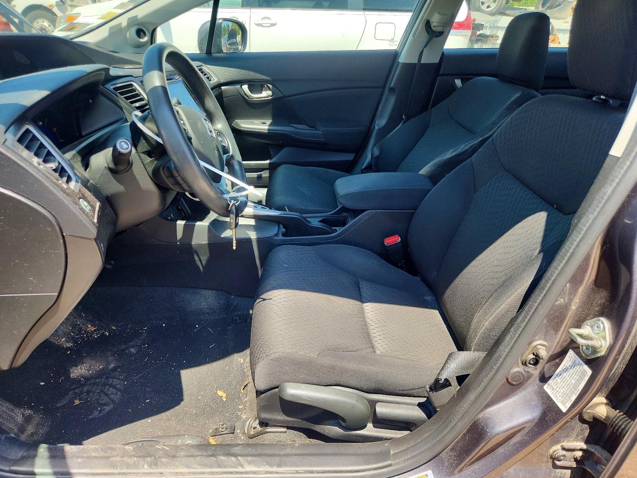2015 Honda Civic Se Серый vin: 19XFB2F75FE047142