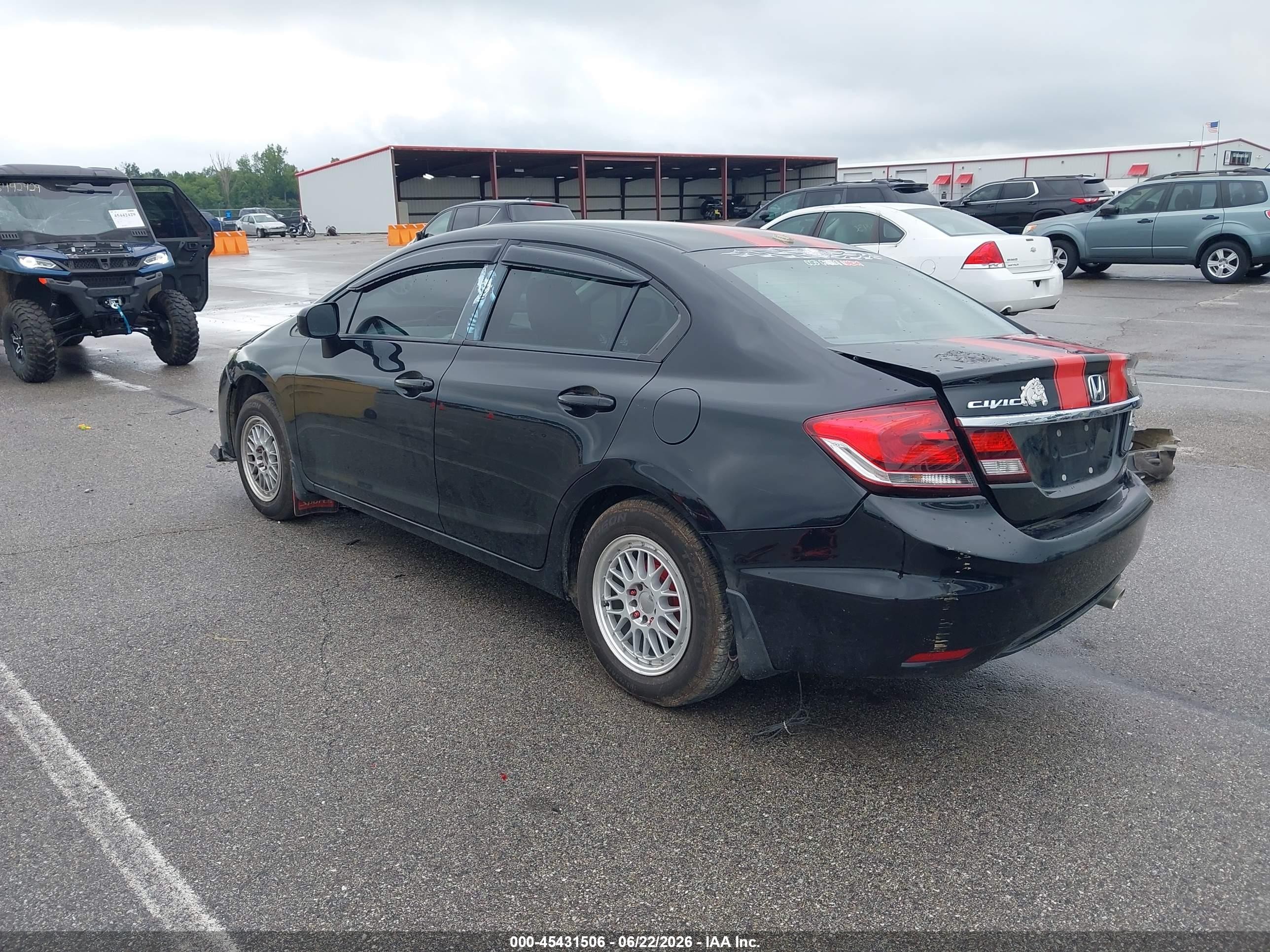 2015 Honda Civic Se Black vin: 19XFB2F75FE095045