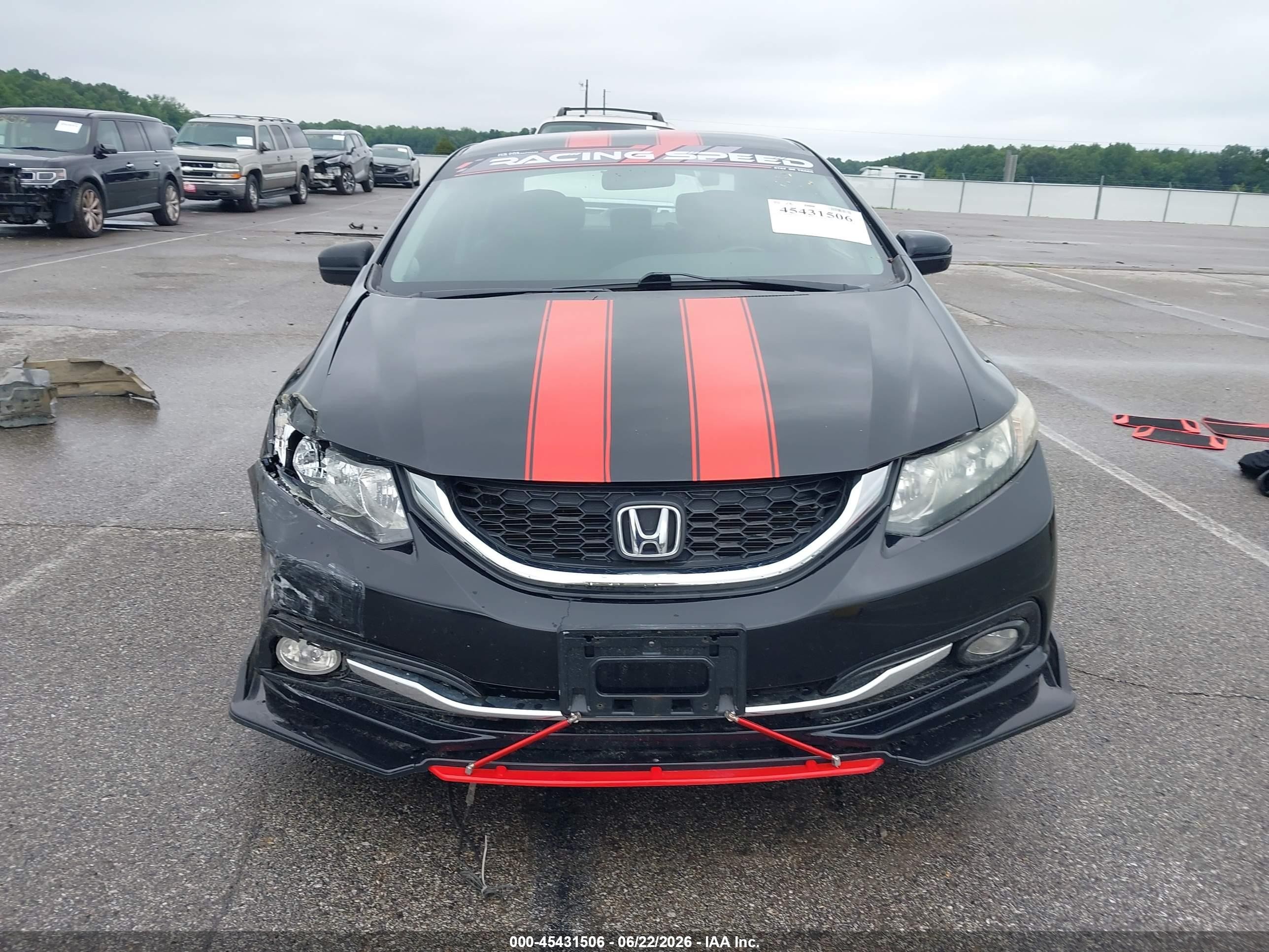 2015 Honda Civic Se Black vin: 19XFB2F75FE095045