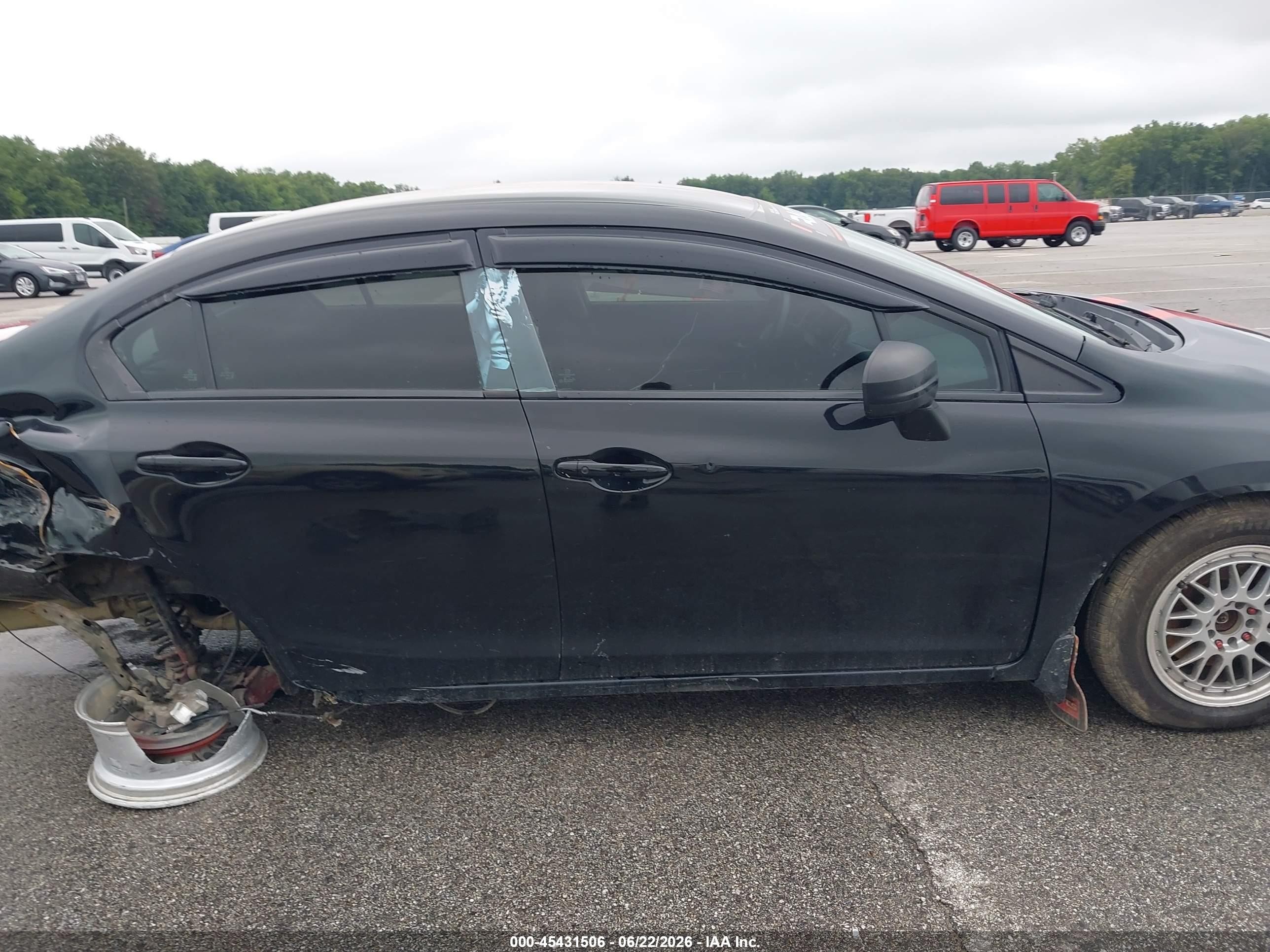 2015 Honda Civic Se Black vin: 19XFB2F75FE095045