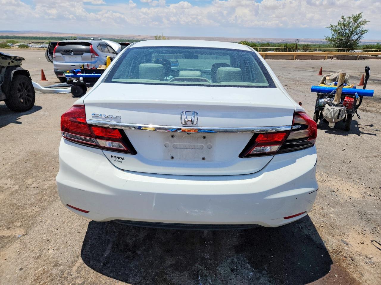2015 Honda Civic Se White vin: 19XFB2F75FE109722