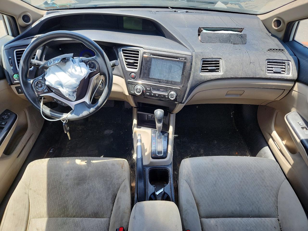 2015 Honda Civic Se White vin: 19XFB2F75FE109722