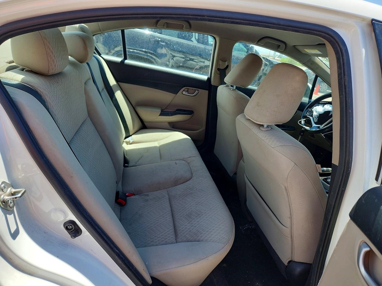 2015 Honda Civic Se White vin: 19XFB2F75FE109722