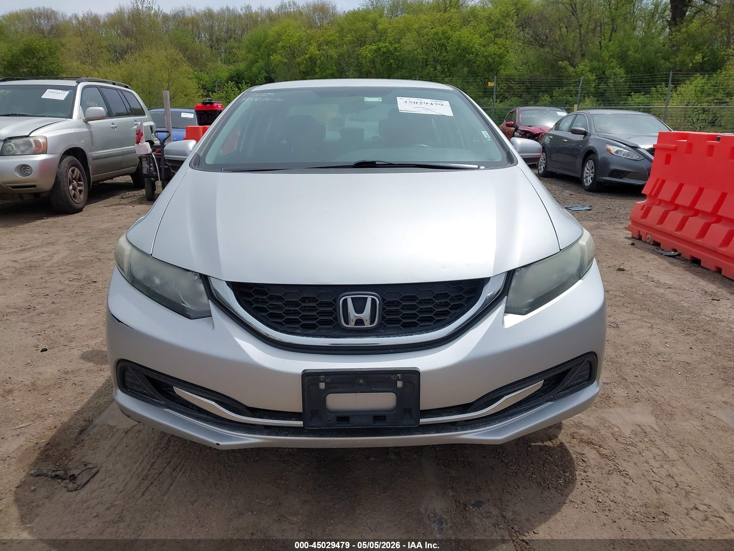 2015 Honda Civic Se Серебряный vin: 19XFB2F75FE232792