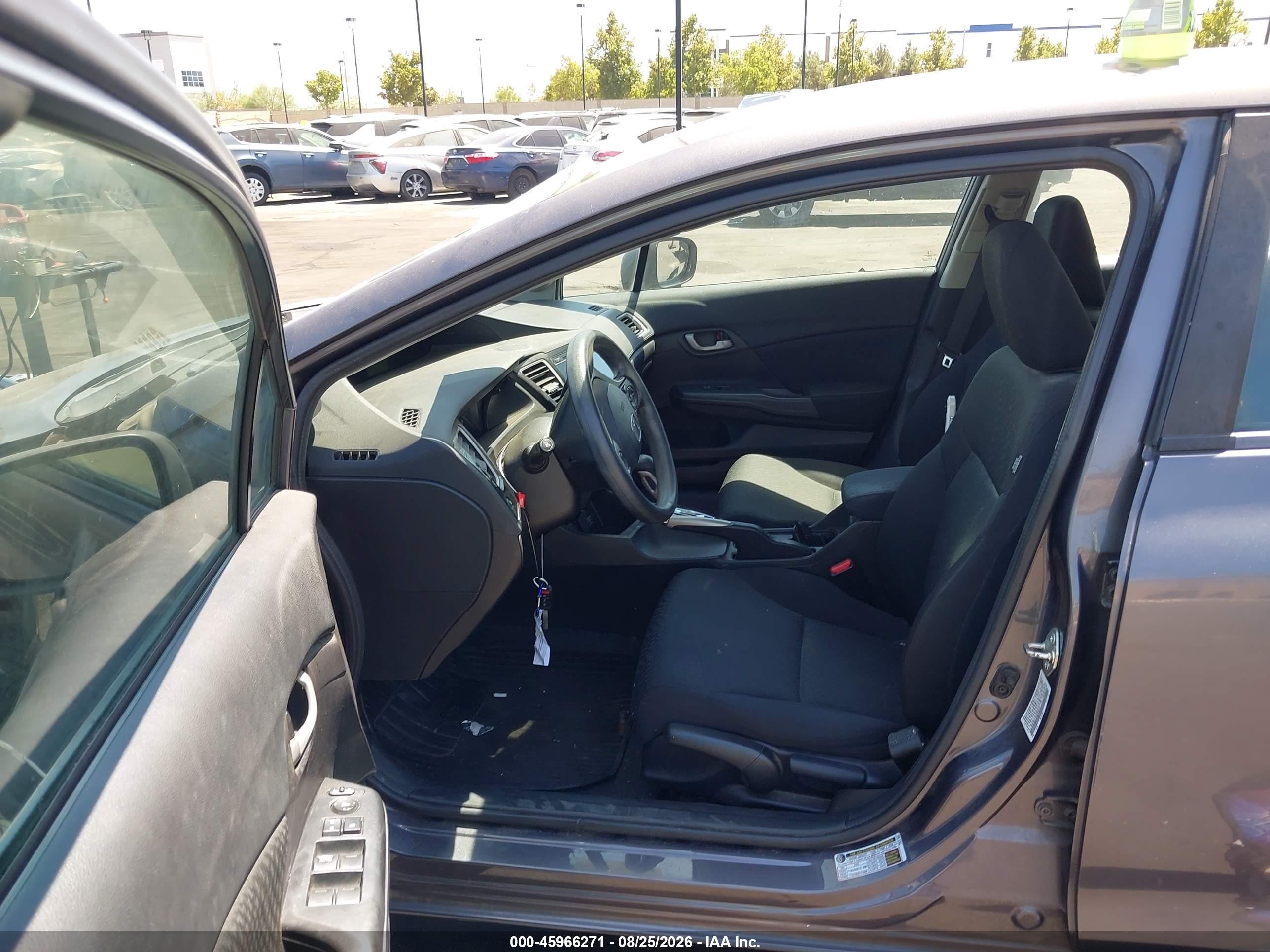 2015 Honda Civic Se Gray vin: 19XFB2F75FE246479