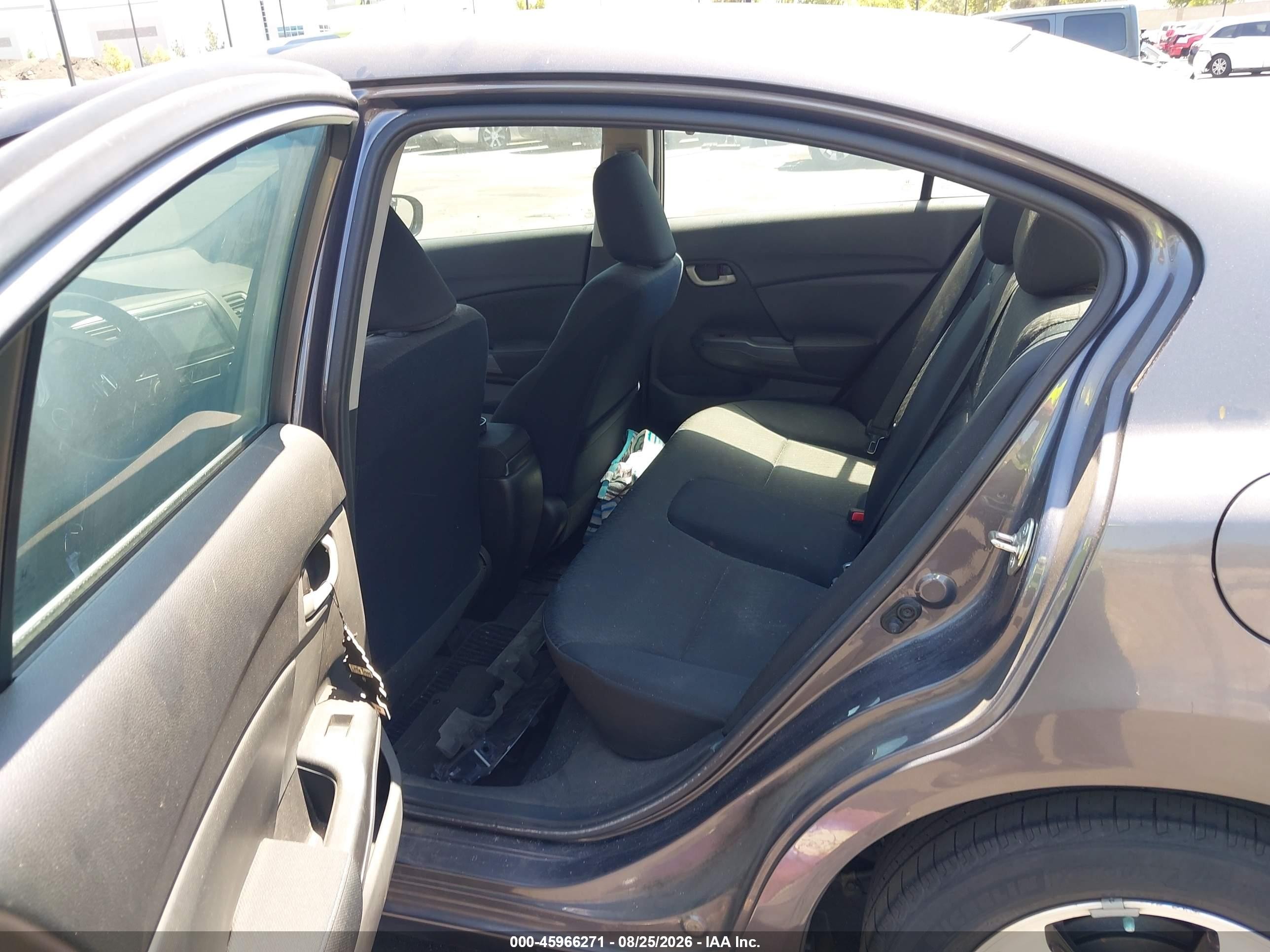 2015 Honda Civic Se Gray vin: 19XFB2F75FE246479
