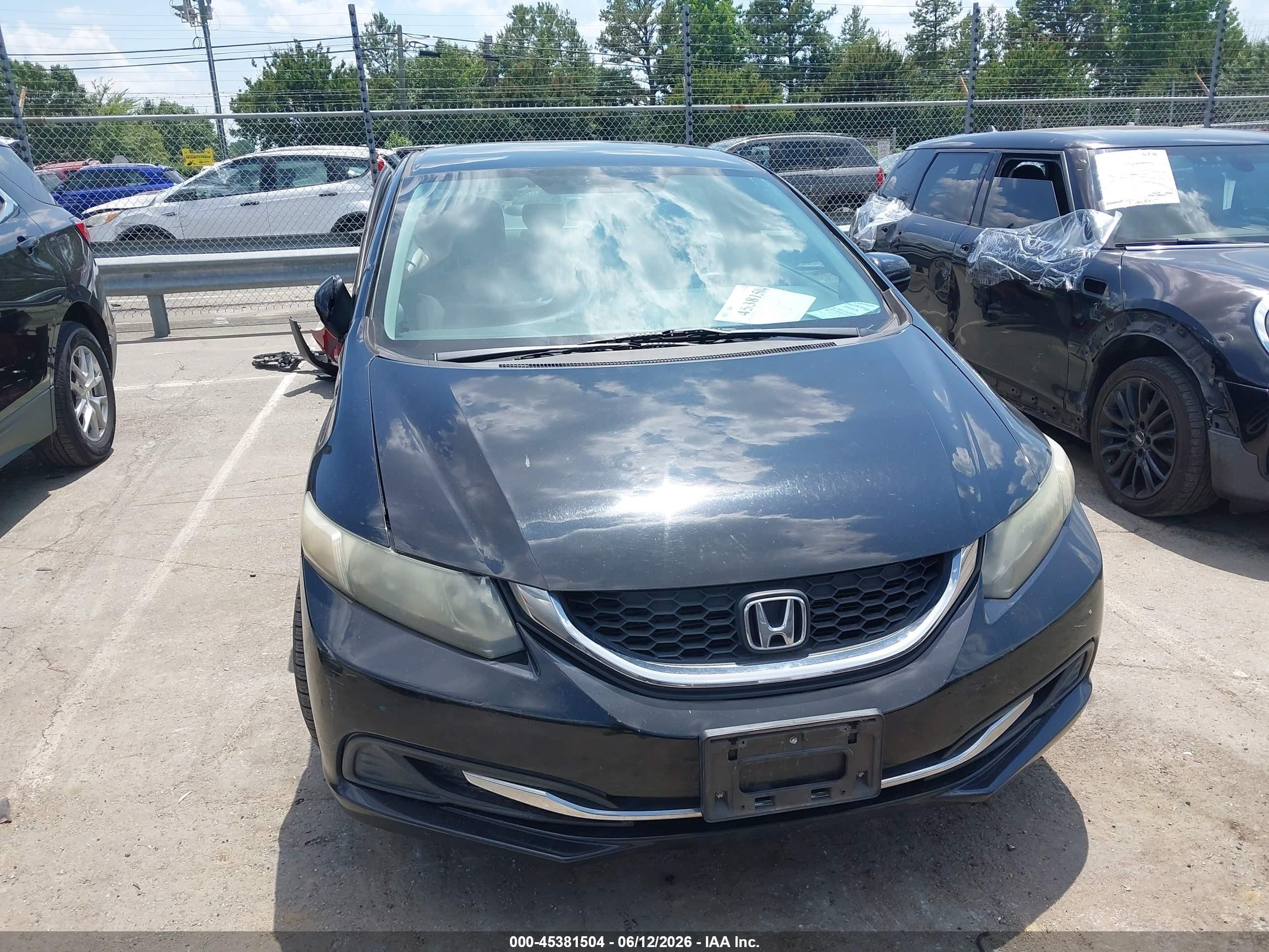 2015 Honda Civic Se Black vin: 19XFB2F75FE281216