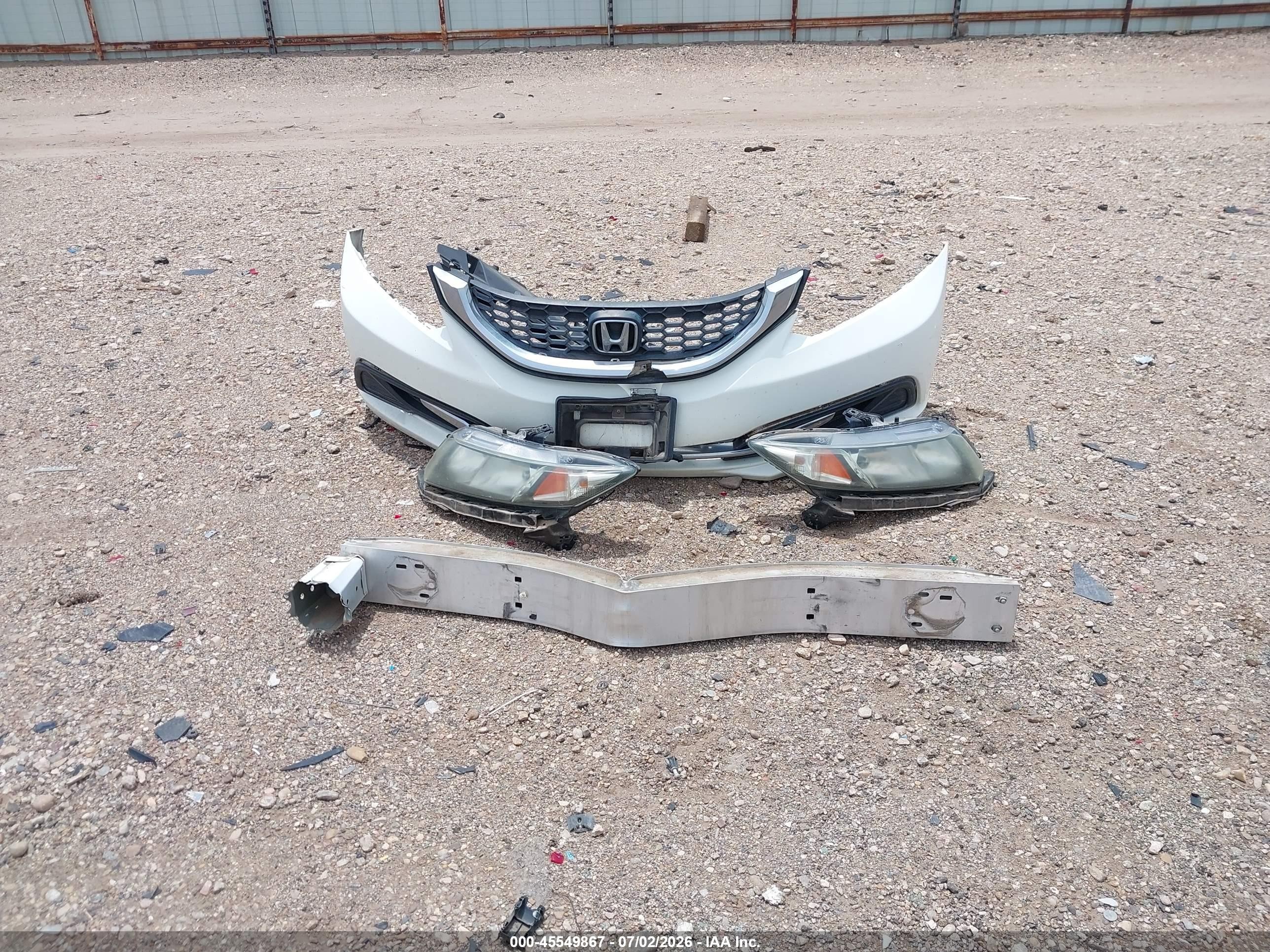 2015 Honda Civic Se White vin: 19XFB2F76FE028132