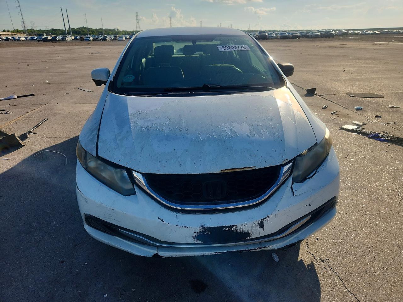 2015 Honda Civic Se White vin: 19XFB2F76FE047196
