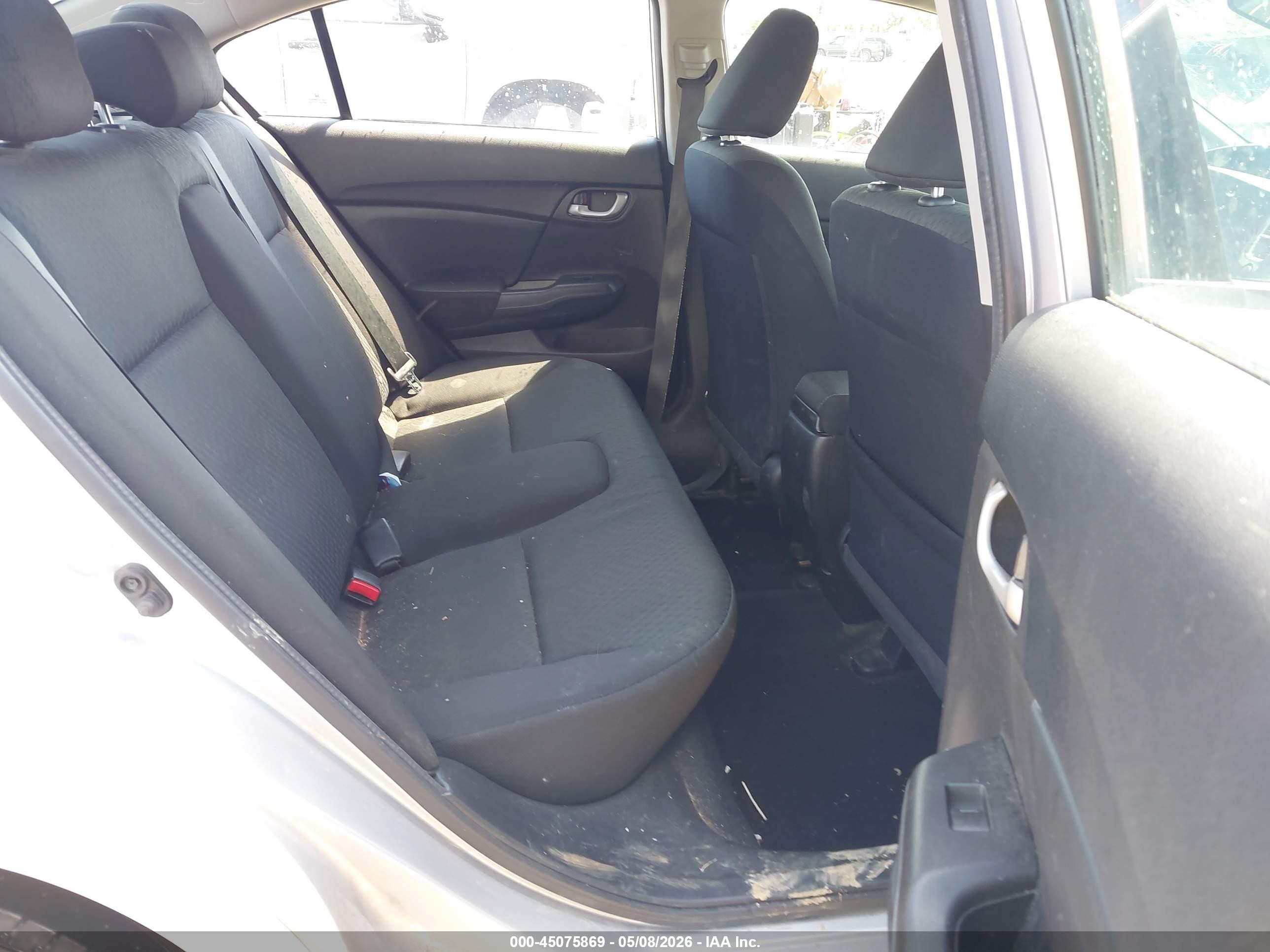 2015 Honda Civic Se Silver vin: 19XFB2F76FE057078
