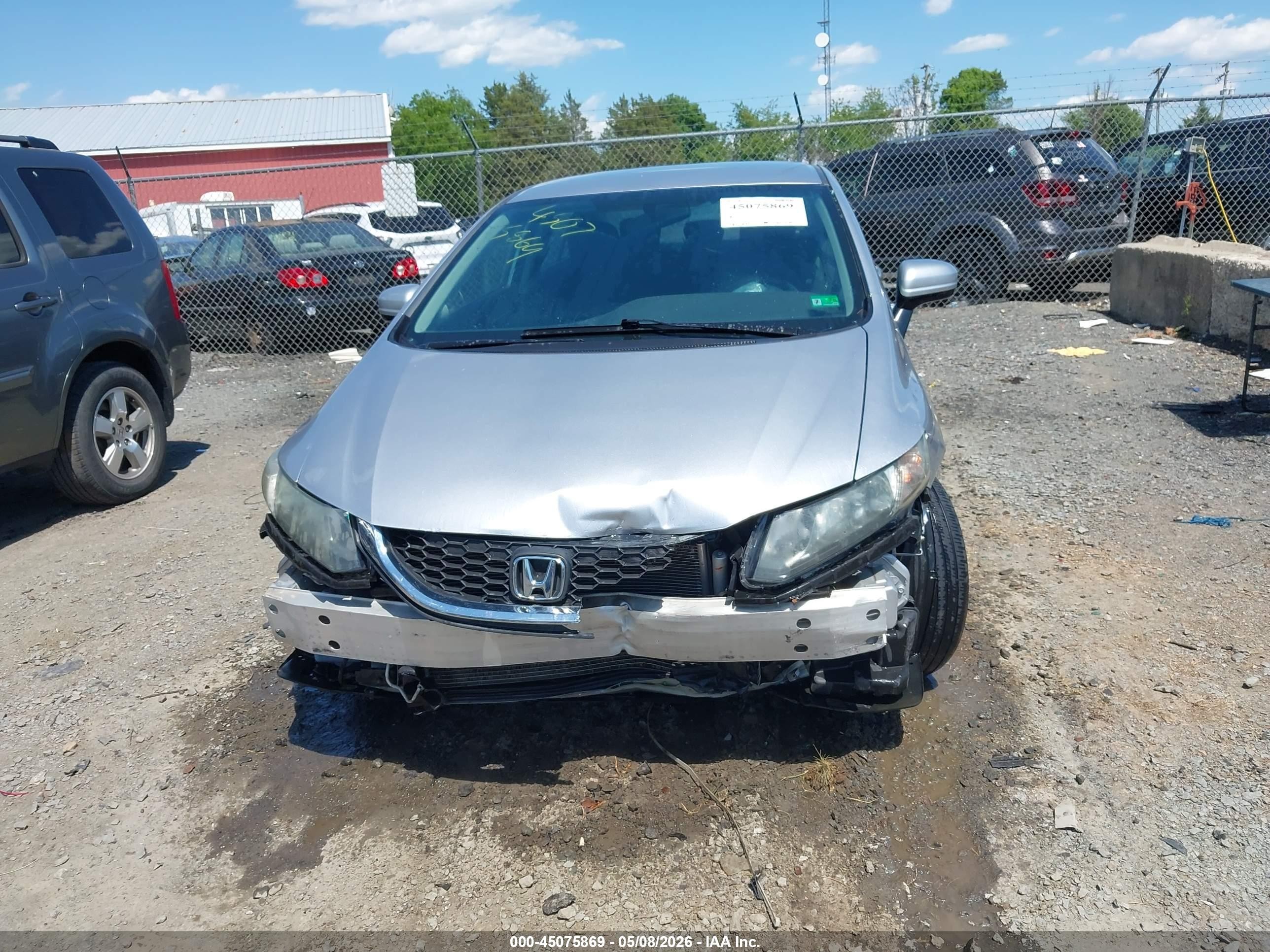 2015 Honda Civic Se Silver vin: 19XFB2F76FE057078