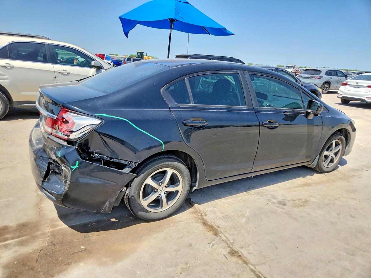 2015 Honda Civic Se Black vin: 19XFB2F76FE118347
