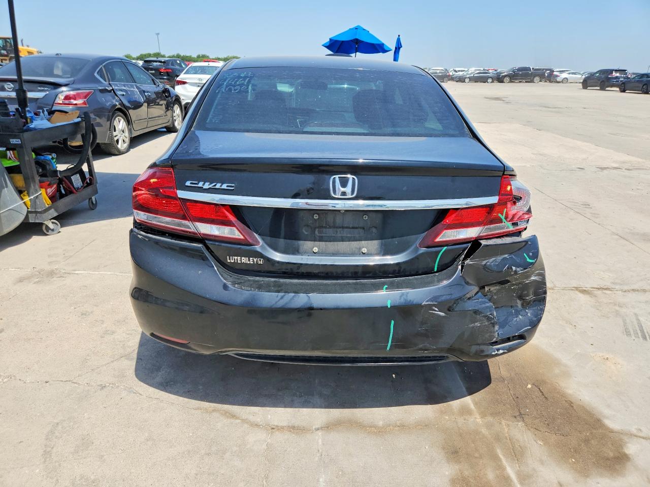 2015 Honda Civic Se Black vin: 19XFB2F76FE118347