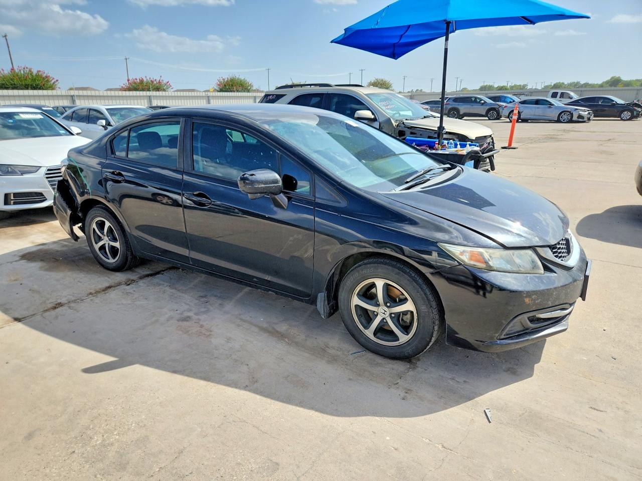 2015 Honda Civic Se Black vin: 19XFB2F76FE118347