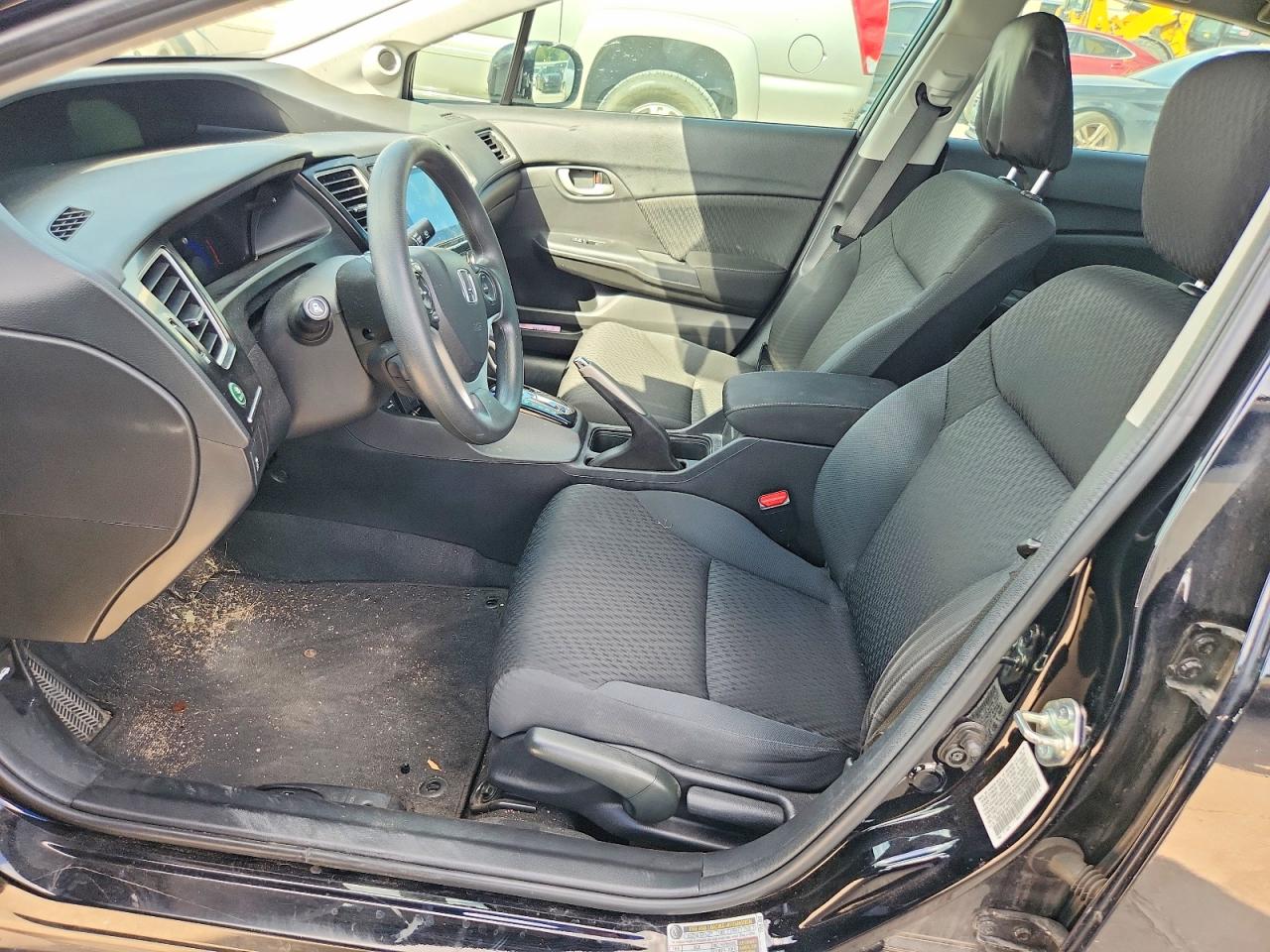 2015 Honda Civic Se Black vin: 19XFB2F76FE118347