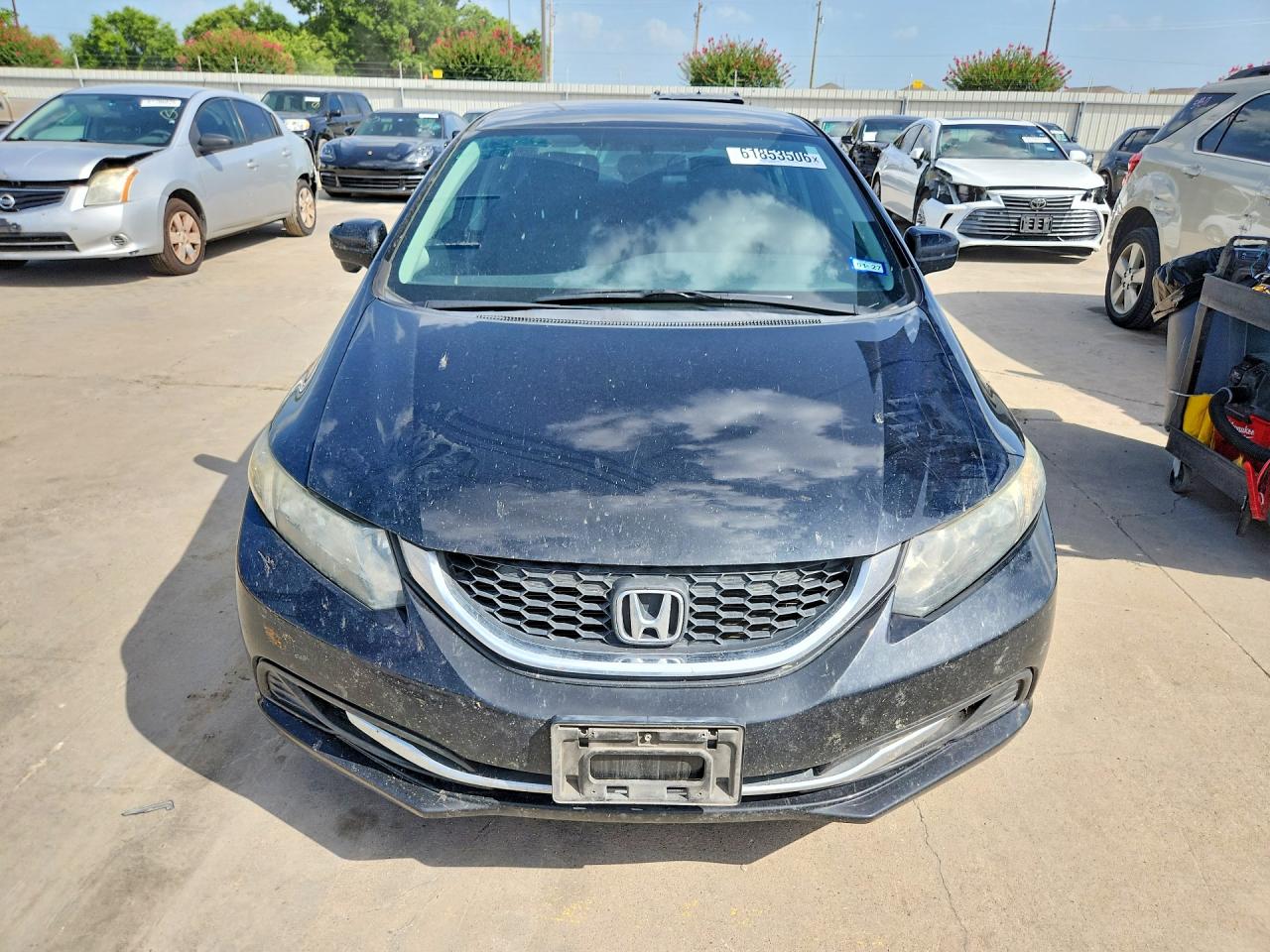 2015 Honda Civic Se Black vin: 19XFB2F76FE118347