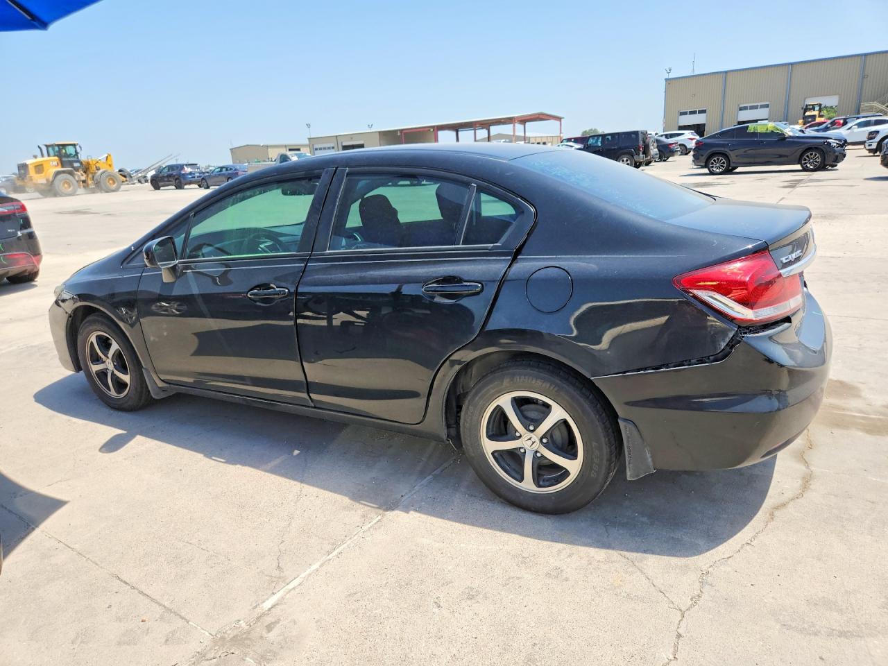 2015 Honda Civic Se Black vin: 19XFB2F76FE118347