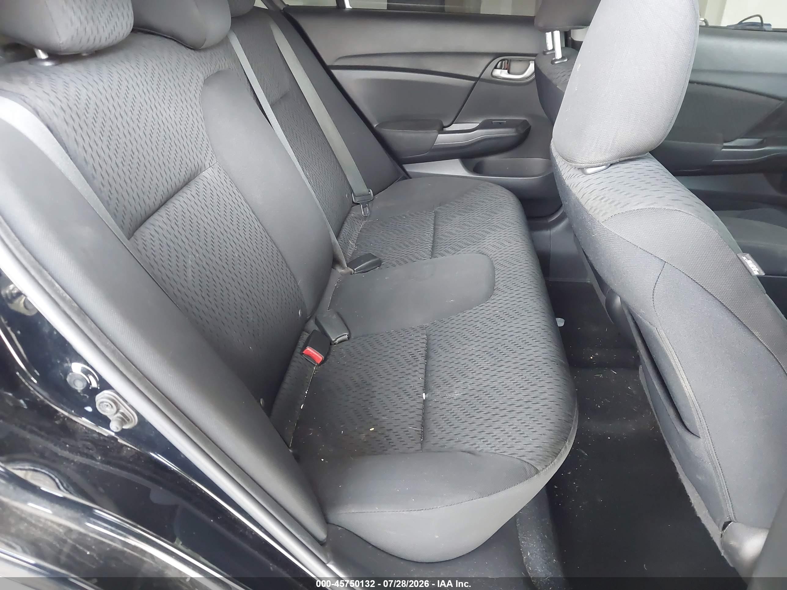 2015 Honda Civic Se Black vin: 19XFB2F76FE118638