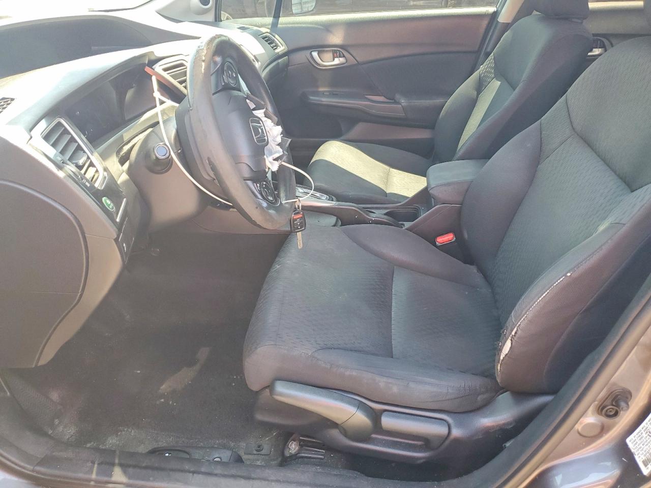 2015 Honda Civic Se Серый vin: 19XFB2F76FE211997