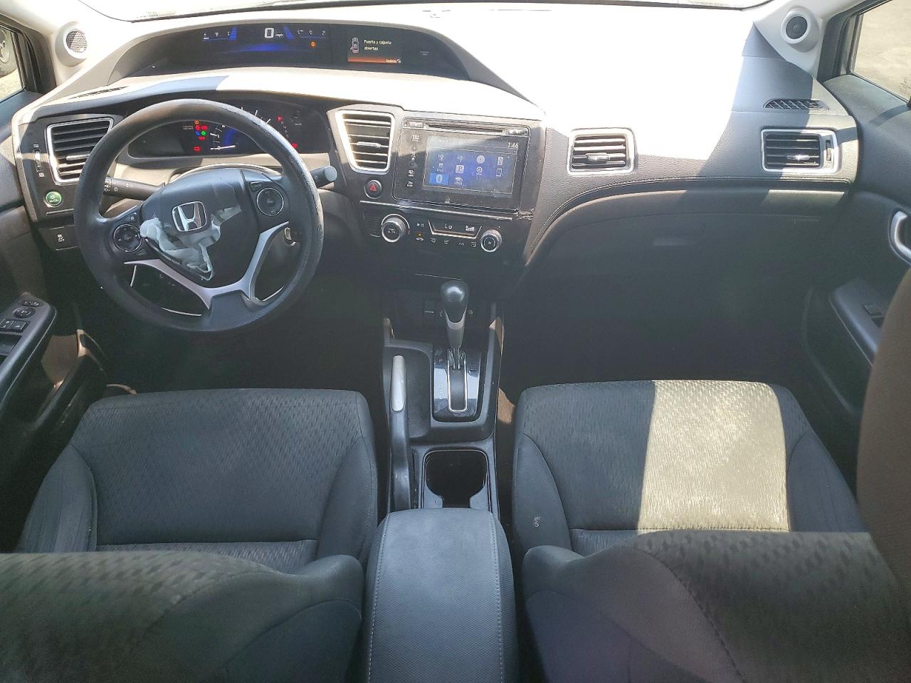 2015 Honda Civic Se Серый vin: 19XFB2F76FE211997