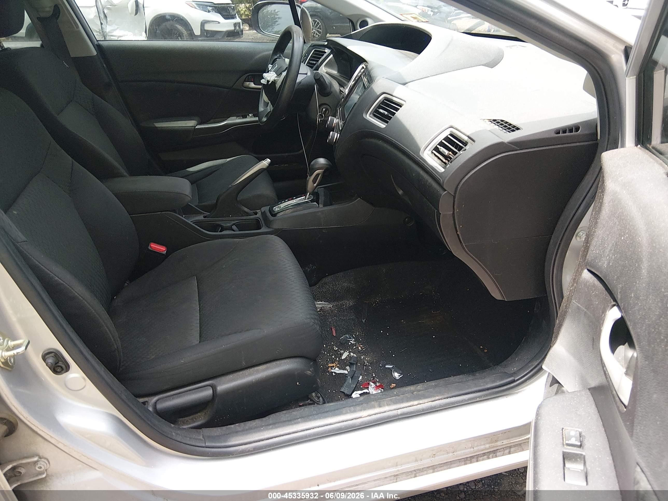2015 Honda Civic Se Серебряный vin: 19XFB2F76FE213717