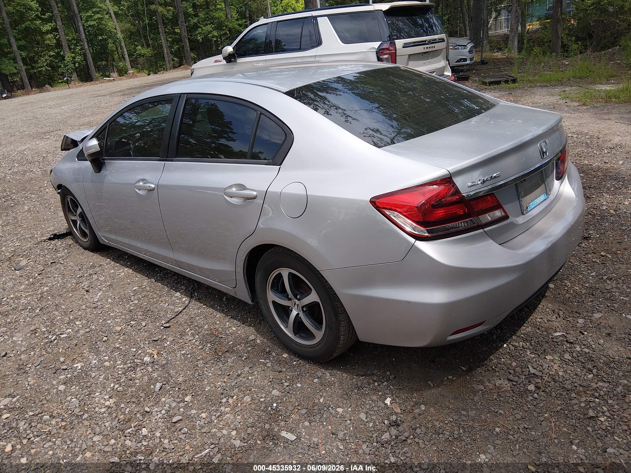 2015 Honda Civic Se Серебряный vin: 19XFB2F76FE213717