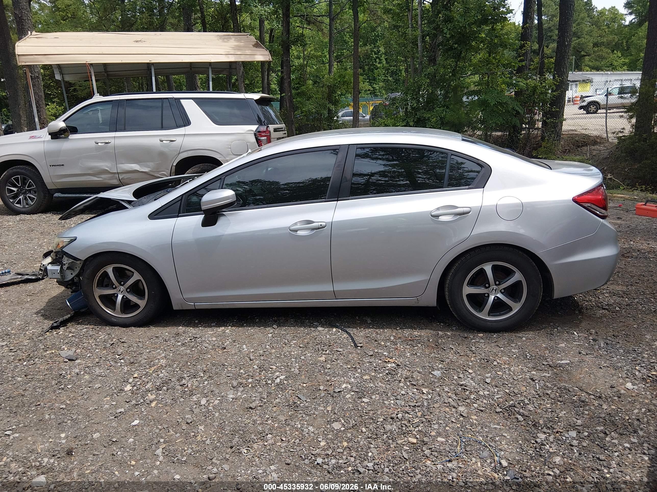 2015 Honda Civic Se Серебряный vin: 19XFB2F76FE213717
