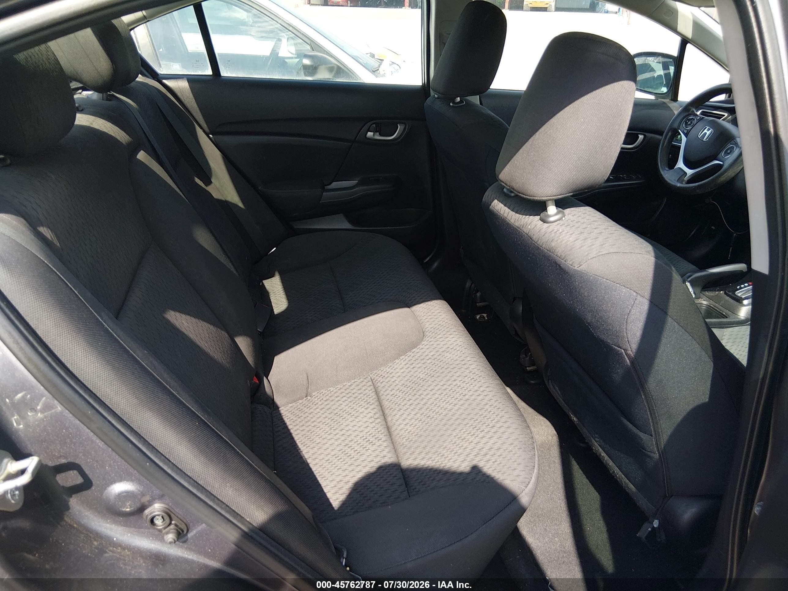 2015 Honda Civic Se Gray vin: 19XFB2F77FE079946