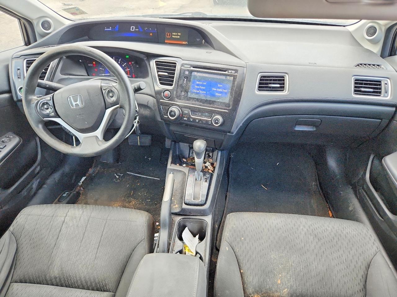 2015 Honda Civic Se Black vin: 19XFB2F77FE087108