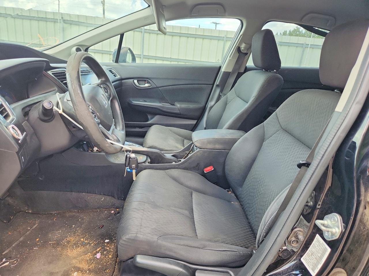2015 Honda Civic Se Black vin: 19XFB2F77FE087108
