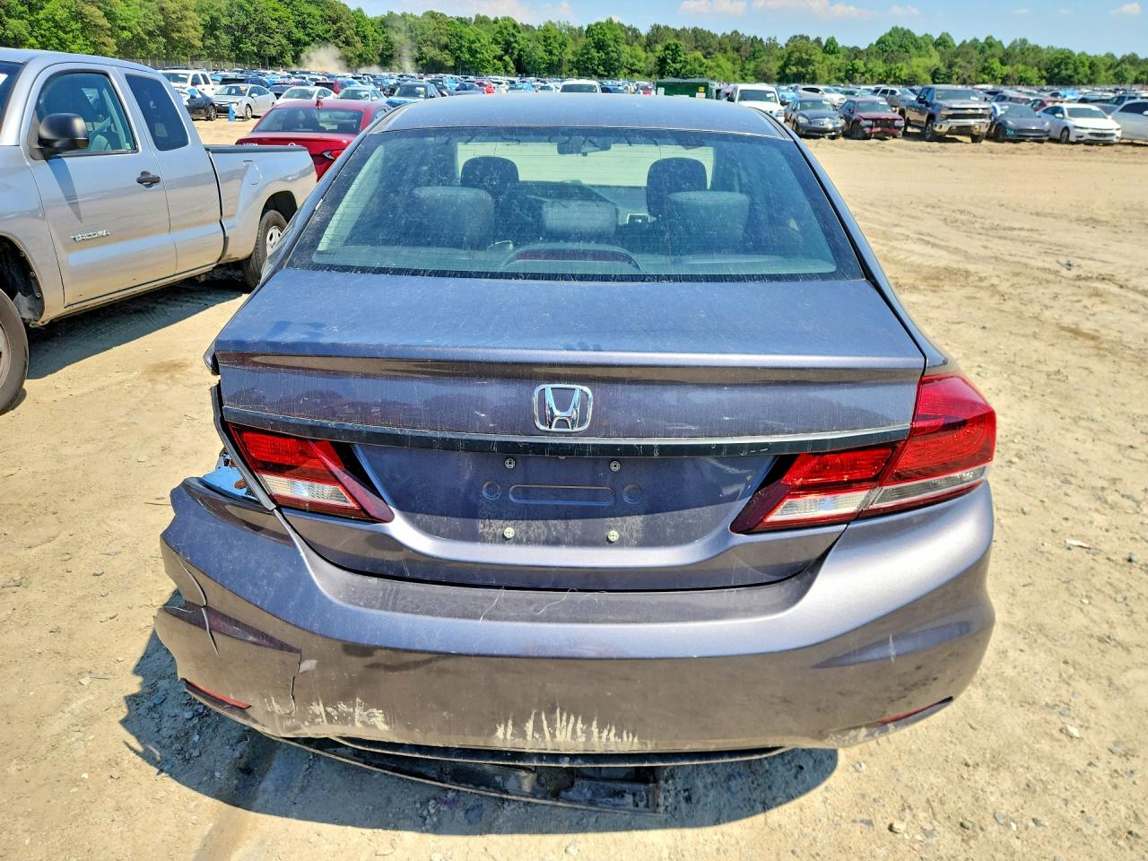 2015 Honda Civic Se Gray vin: 19XFB2F77FE214634