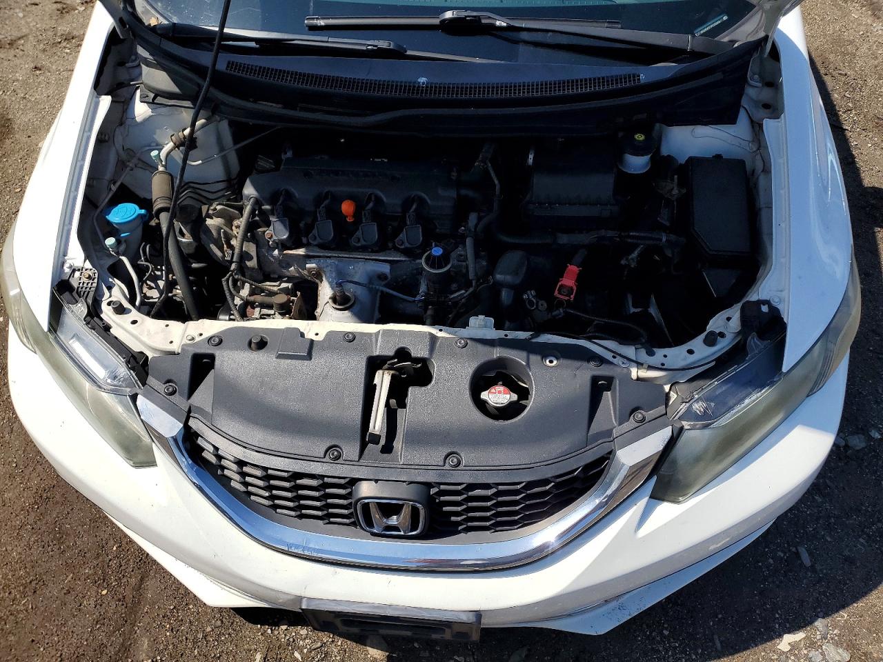 2015 Honda Civic Se White vin: 19XFB2F77FE220059