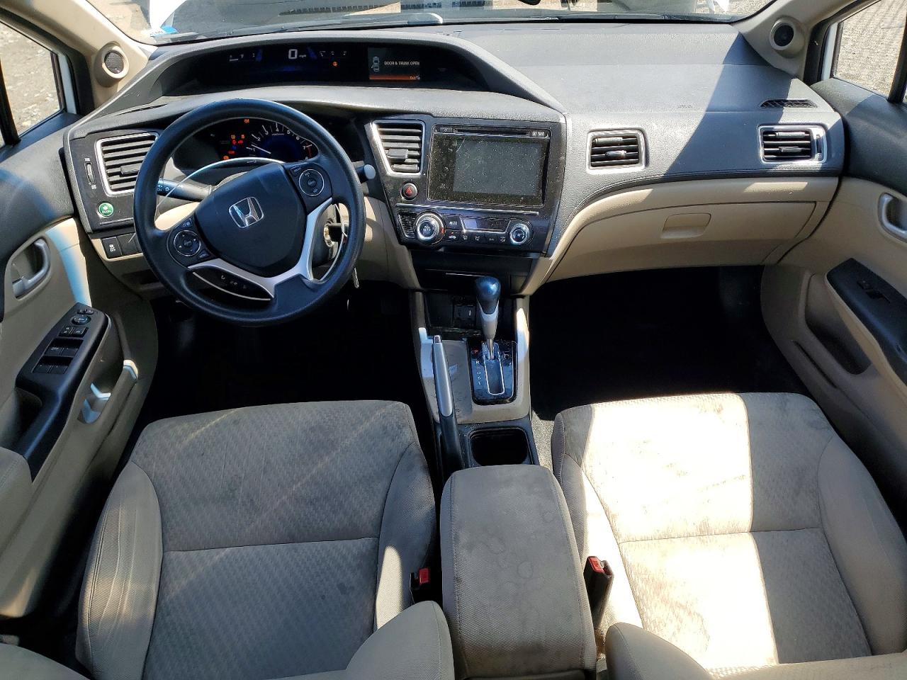 2015 Honda Civic Se White vin: 19XFB2F77FE220059