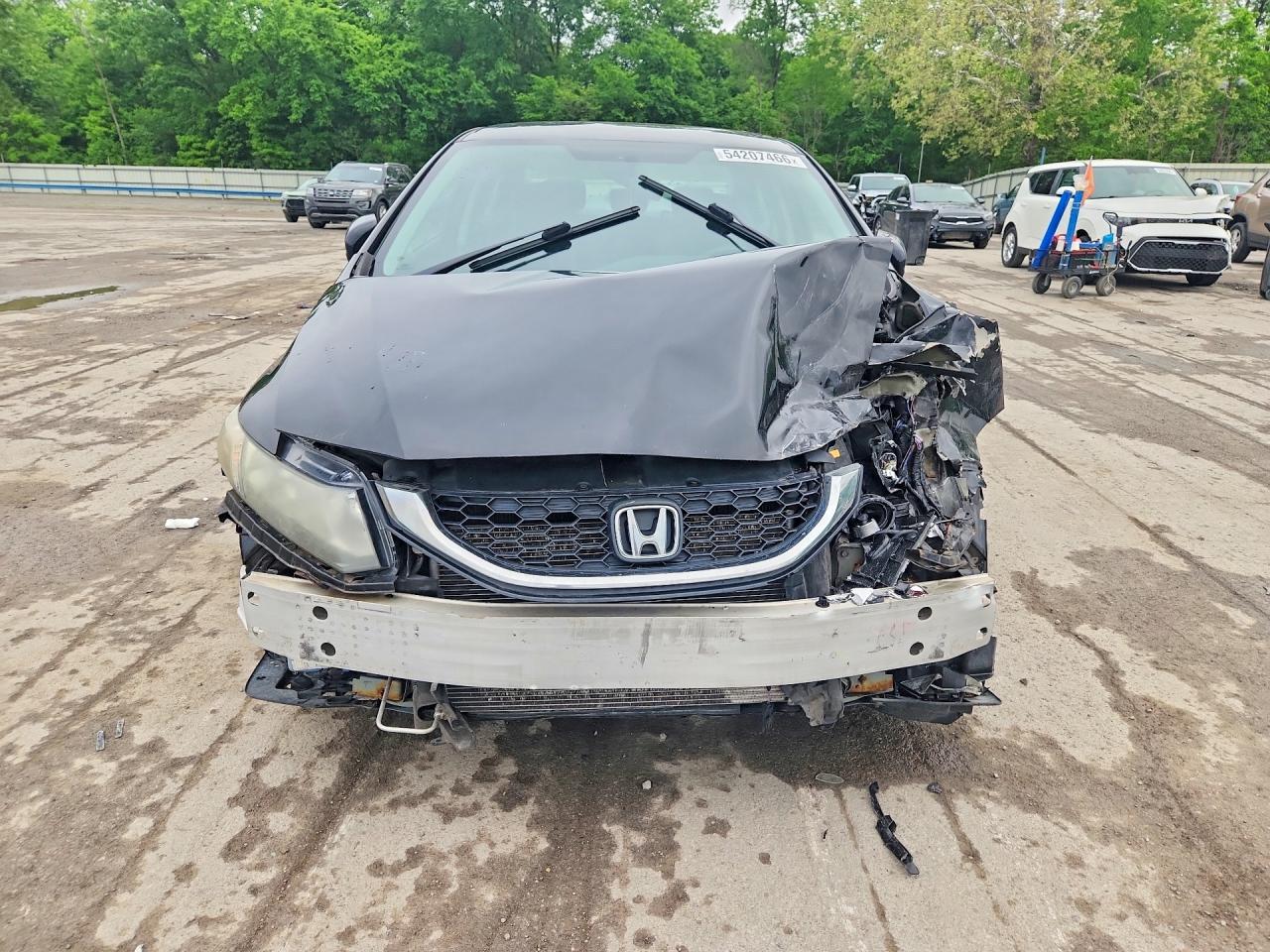 2015 Honda Civic Se Black vin: 19XFB2F77FE249089