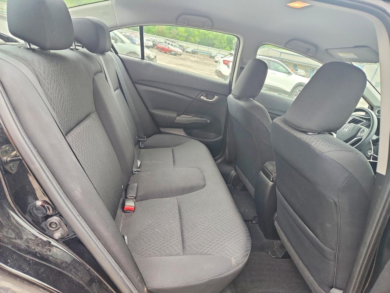 2015 Honda Civic Se Black vin: 19XFB2F77FE249089