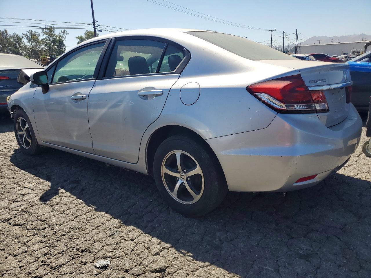 2015 Honda Civic Se Silver vin: 19XFB2F77FE271349
