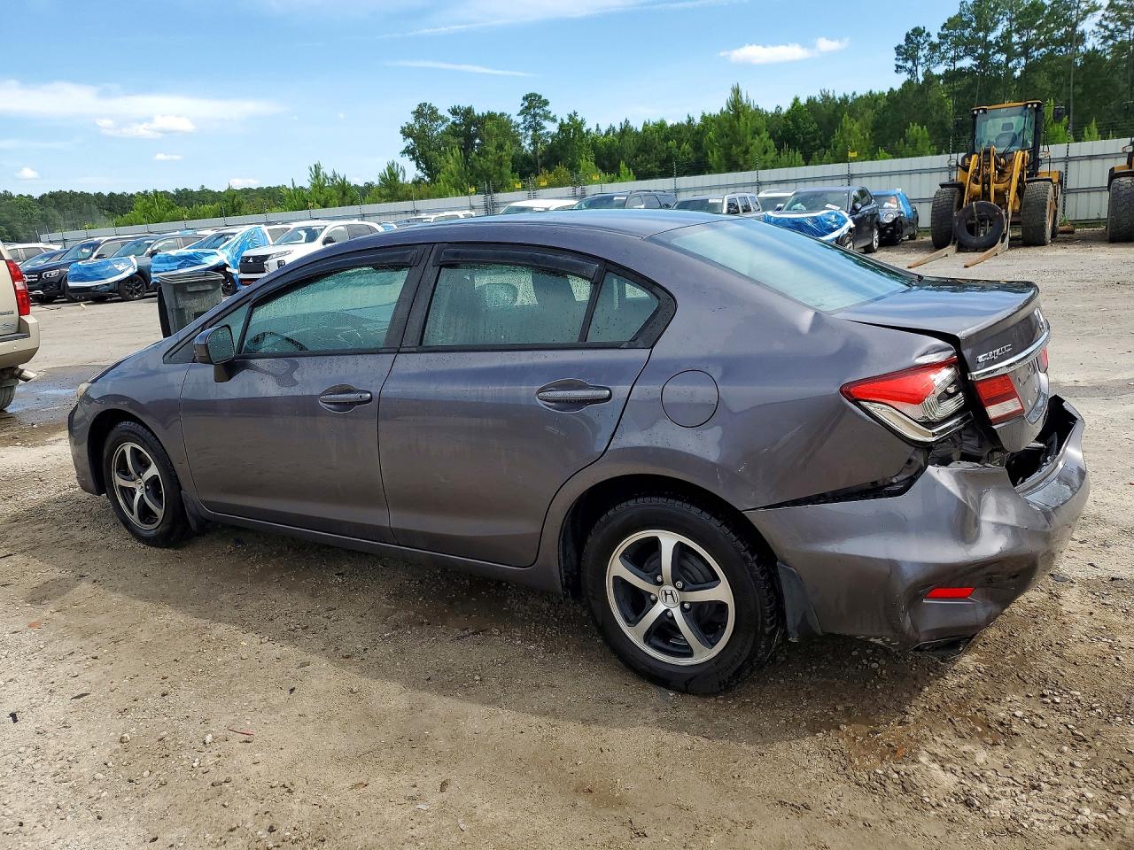2015 Honda Civic Se Gray vin: 19XFB2F77FE292752