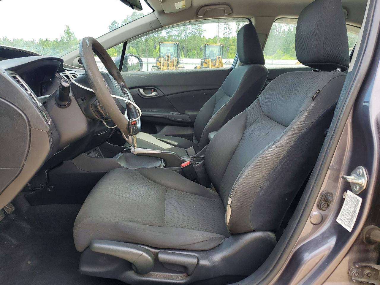 2015 Honda Civic Se Gray vin: 19XFB2F77FE292752