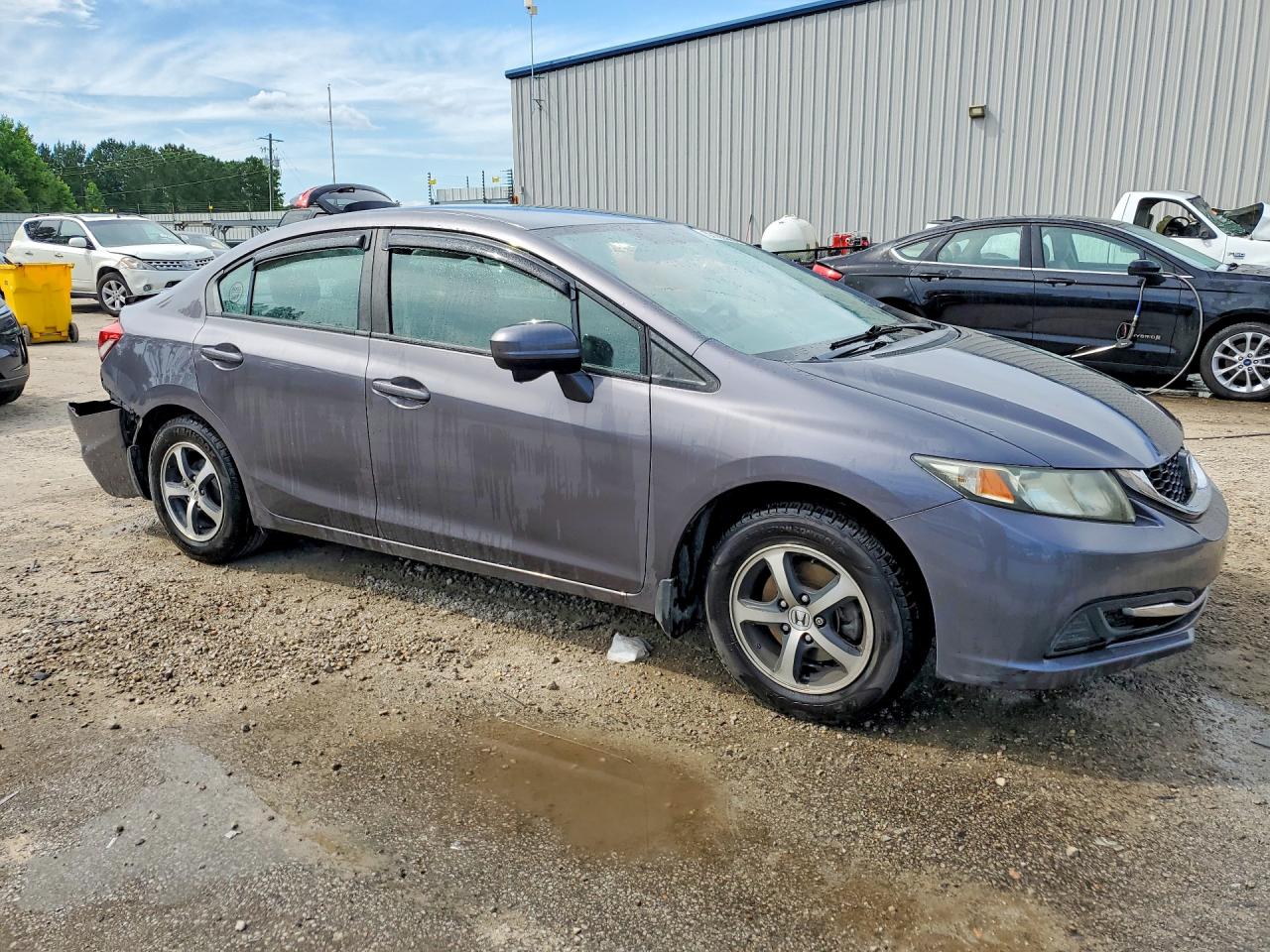 2015 Honda Civic Se Gray vin: 19XFB2F77FE292752