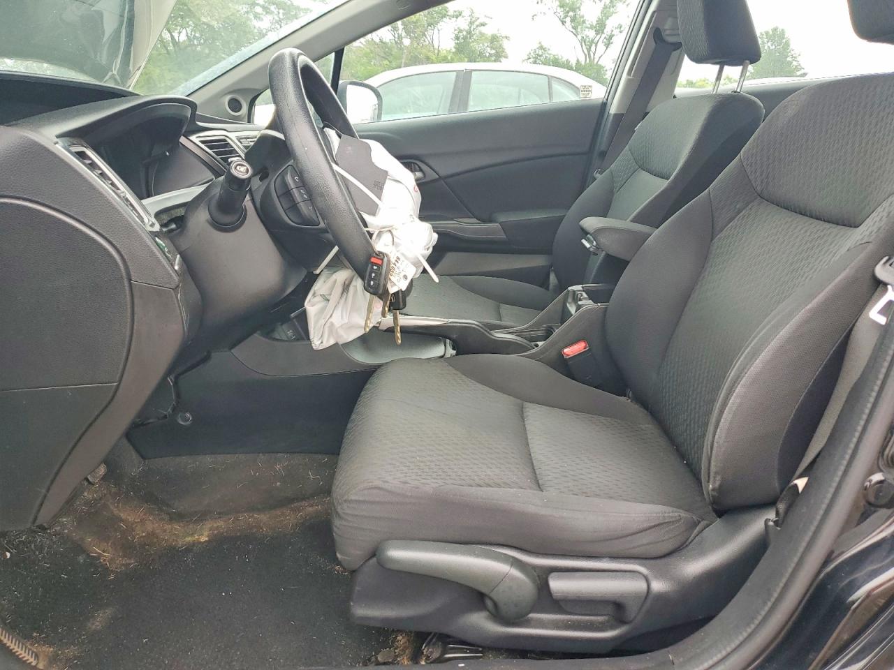 2015 Honda Civic Se Black vin: 19XFB2F78FE053002