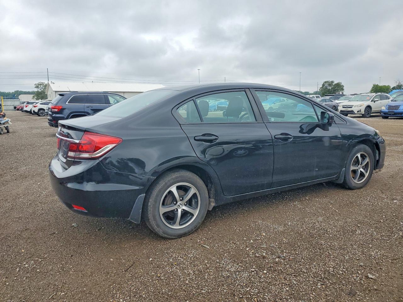 2015 Honda Civic Se Black vin: 19XFB2F78FE053002