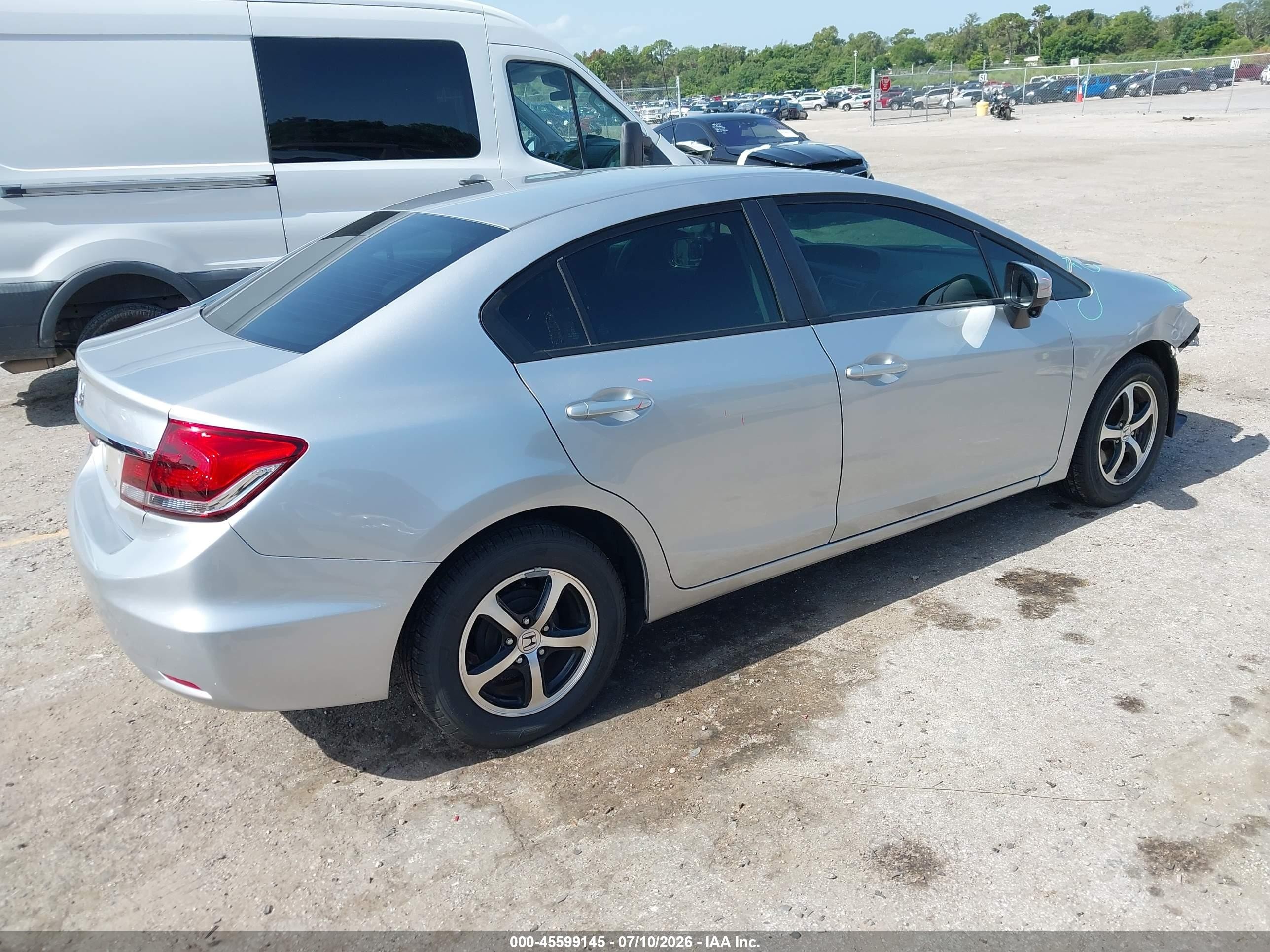 2015 Honda Civic Se Серебряный vin: 19XFB2F78FE088770