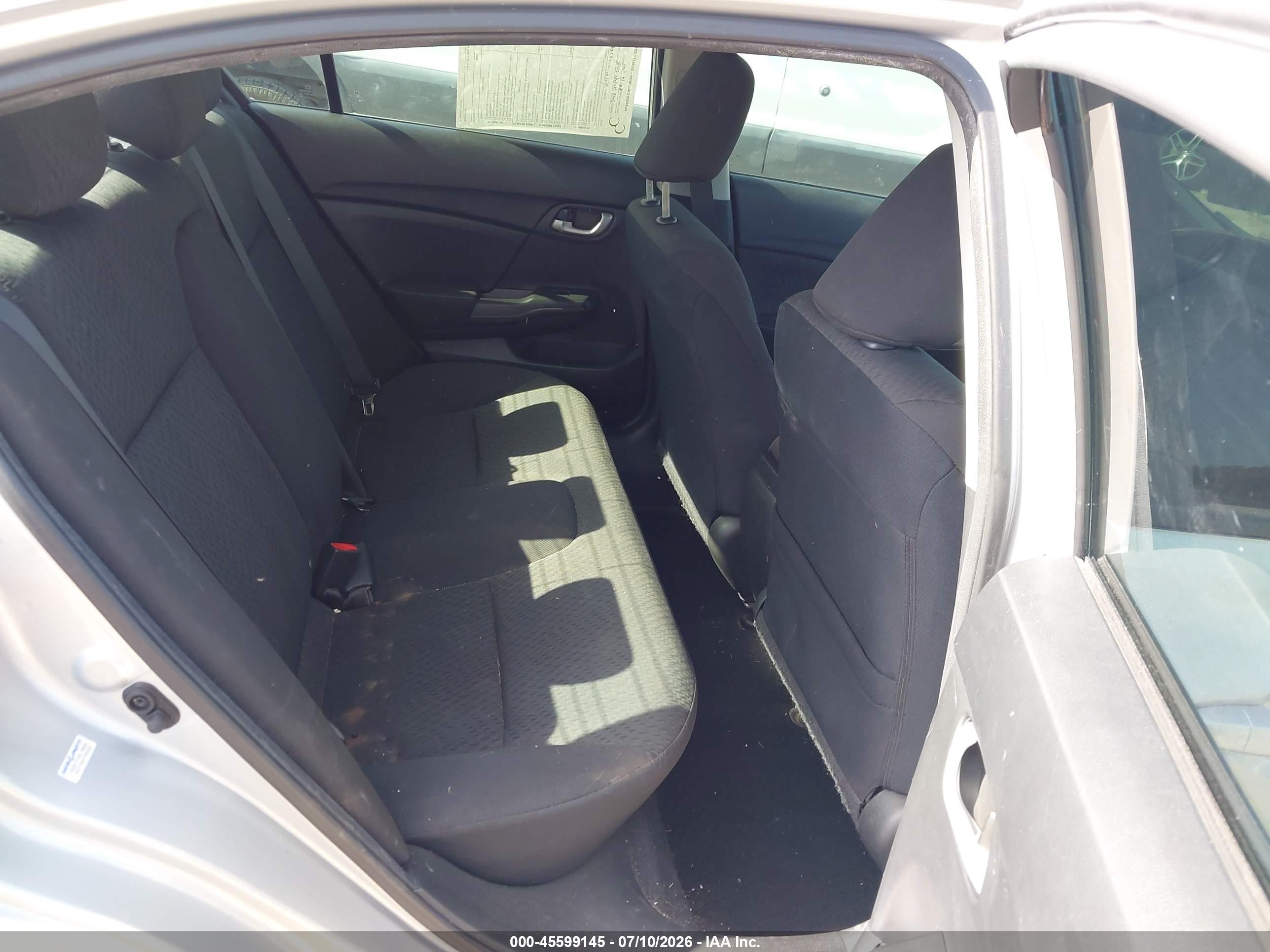 2015 Honda Civic Se Серебряный vin: 19XFB2F78FE088770