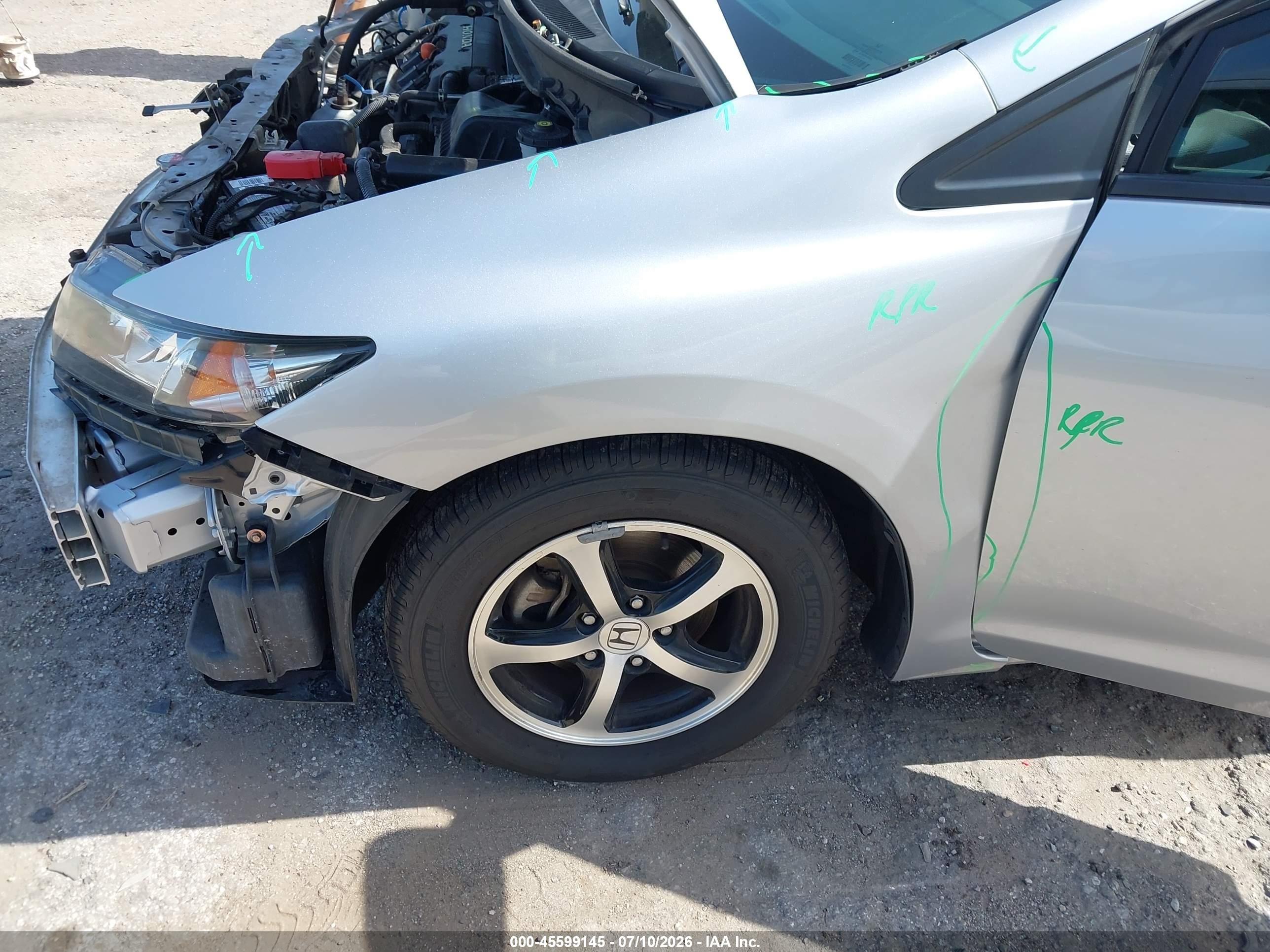 2015 Honda Civic Se Серебряный vin: 19XFB2F78FE088770