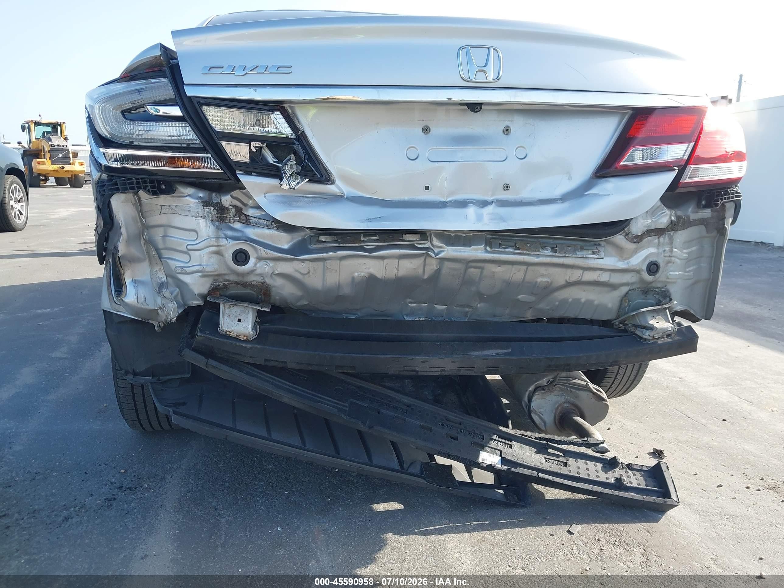 2015 Honda Civic Se Silver vin: 19XFB2F78FE104899