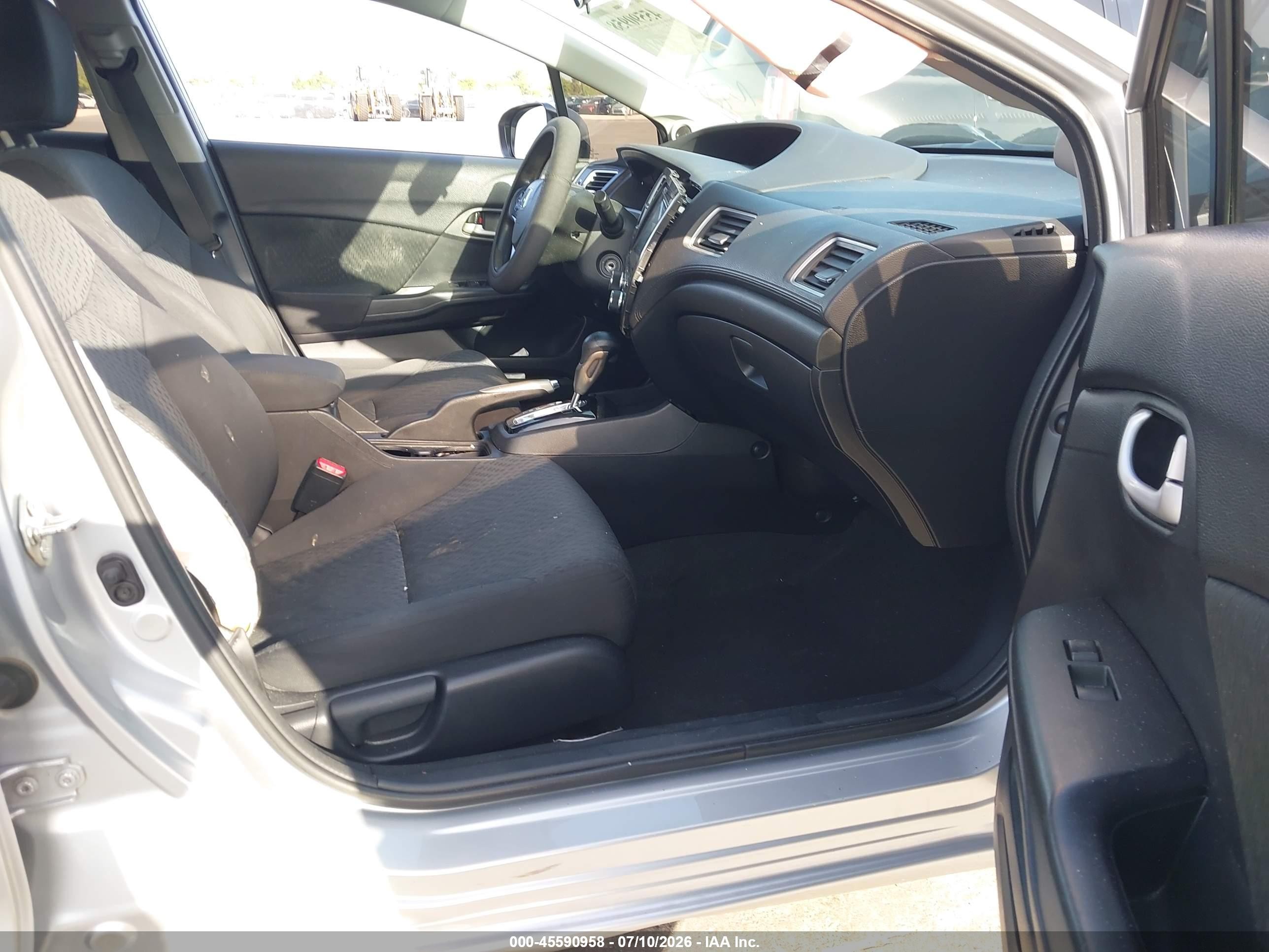 2015 Honda Civic Se Silver vin: 19XFB2F78FE104899