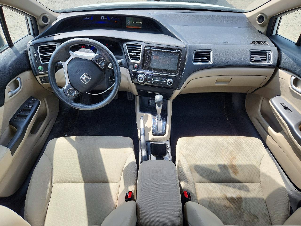 2015 Honda Civic Se White vin: 19XFB2F78FE210544