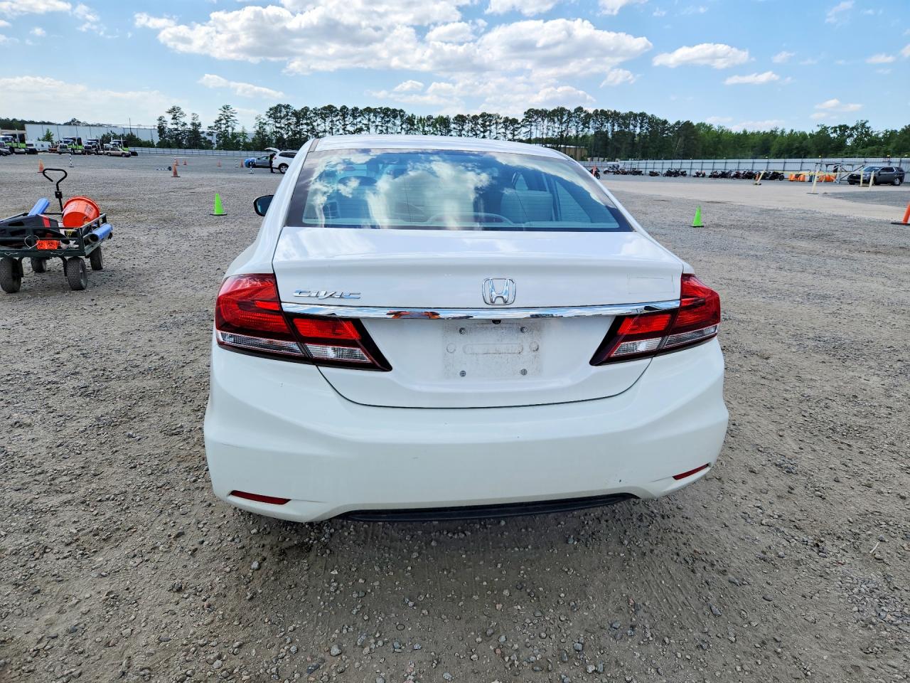 2015 Honda Civic Se White vin: 19XFB2F78FE210544