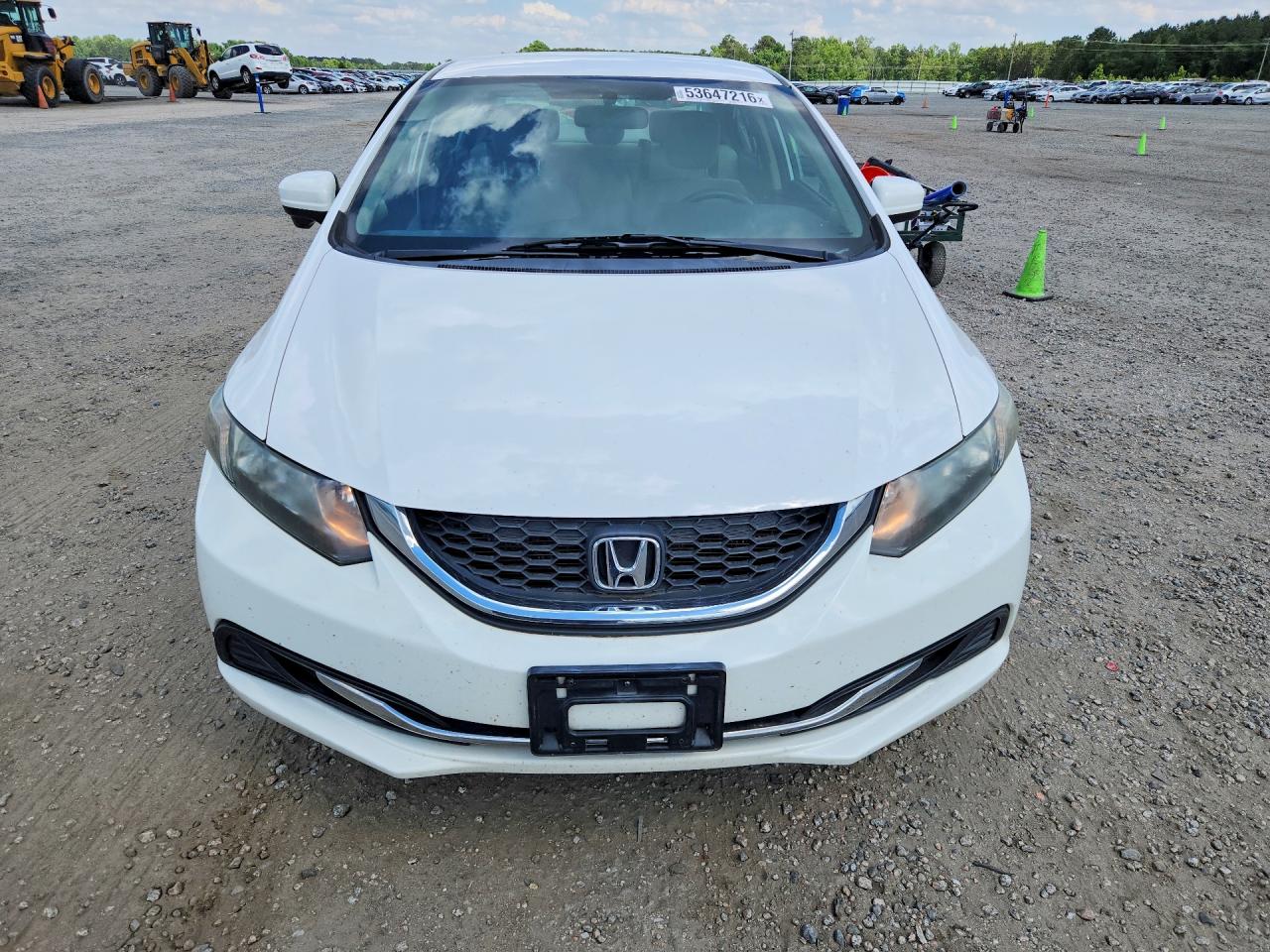 2015 Honda Civic Se White vin: 19XFB2F78FE210544
